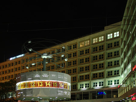 Weltzeituhr am Alexanderplatz Fotos