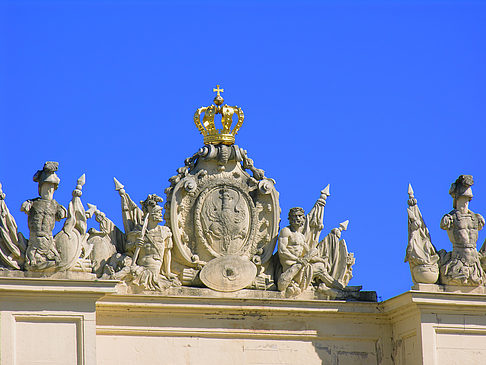 Foto Krone auf dem Brandenburger Tor