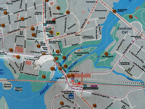 Foto Stadtplan - Potsdam