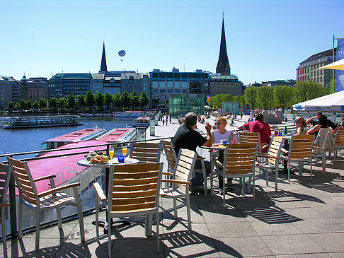 Fotos Brunchterrasse auf dem Alster Pavillon