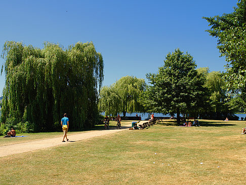 Badestrand an der Außenalster