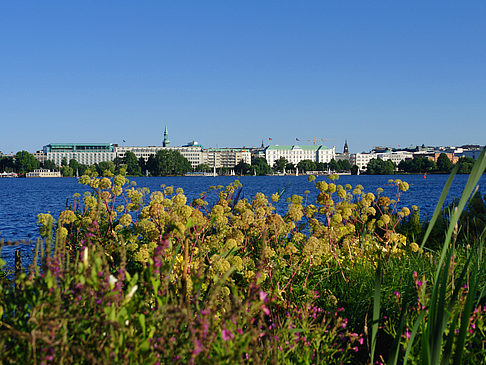 Fotos Blick nach Osten von der Außenalster