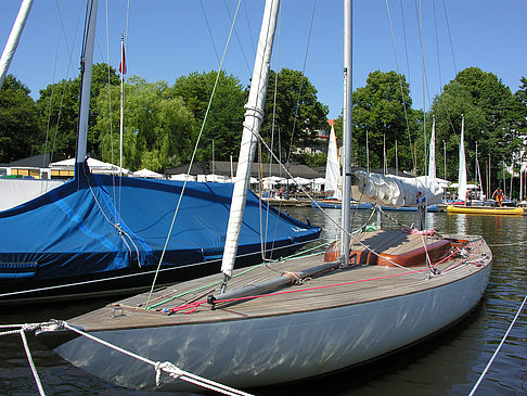 Bootsverleih und Hafen auf der Außenalster