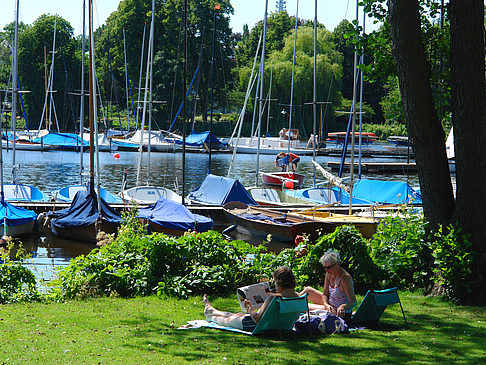 Fotos Bootsverleih und Hafen auf der Außenalster | Hamburg