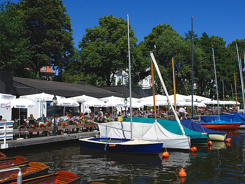 Bootsverleih und Hafen auf der Außenalster