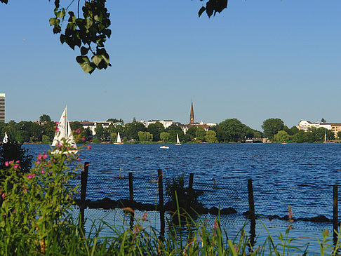 Fotos Segeln auf der Außenalster