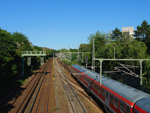 Foto Bahn Gleise - Hamburg