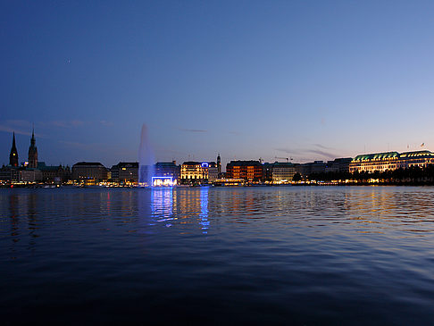 Fotos Binnenalster am Abend