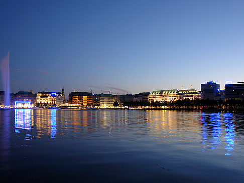 Fotos Binnenalster am Abend