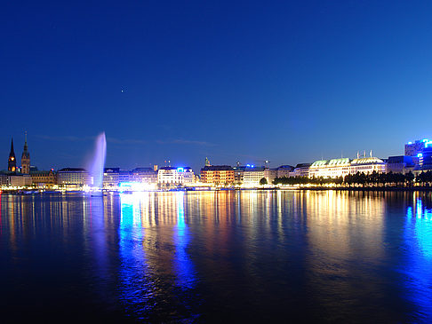 Binnenalster am Abend