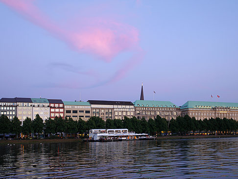 Binnenalster am Abend Foto 