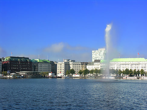 Foto Alsterfontäne - Hamburg