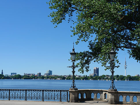 Brücke an der Binnenalster