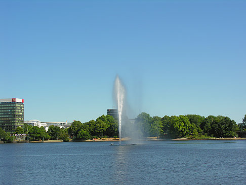 Fontäne auf der Binnenalster