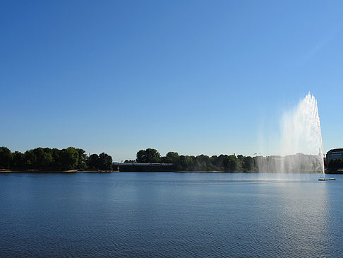 Fontäne auf der Binnenalster