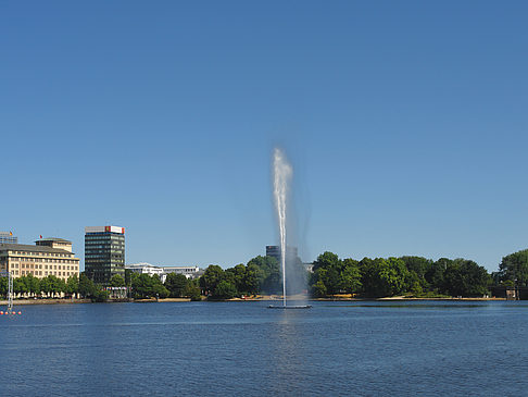 Fontäne auf der Binnenalster