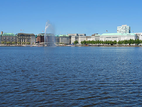 Fotos Fontäne auf der Binnenalster