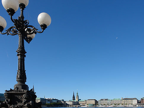 Fotos Laterne und Binnenalster | Hamburg