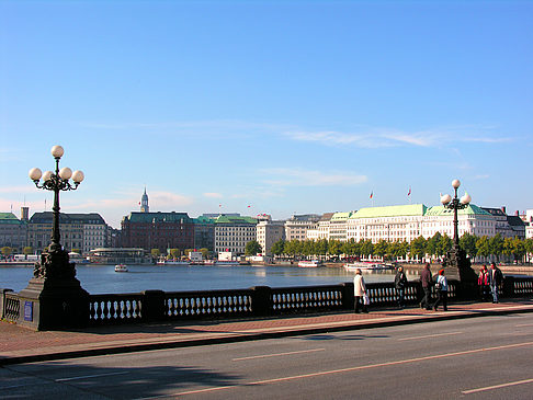 Foto Lombardbrücke - Hamburg