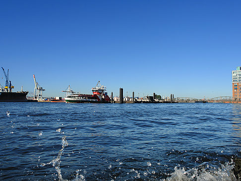 Blick auf den Hafen