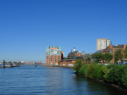 Blick auf den Hafen