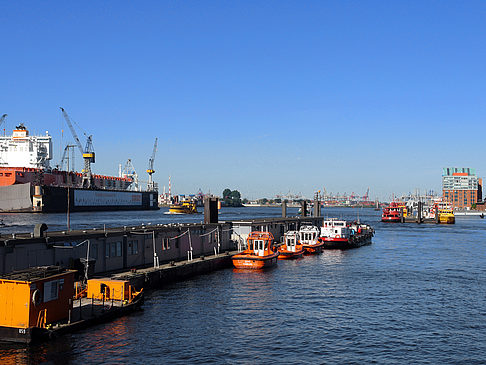 Fotos Blick auf den Hafen | Hamburg