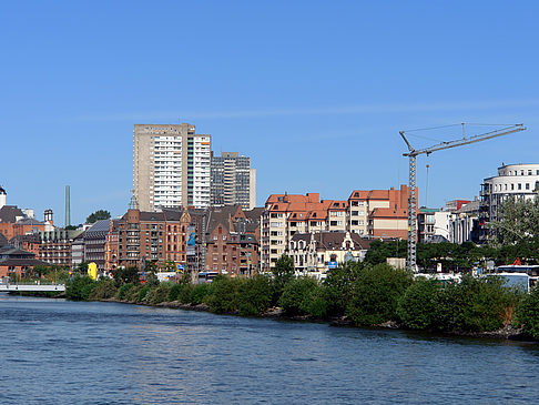 Foto Blick auf den Hafen - Hamburg