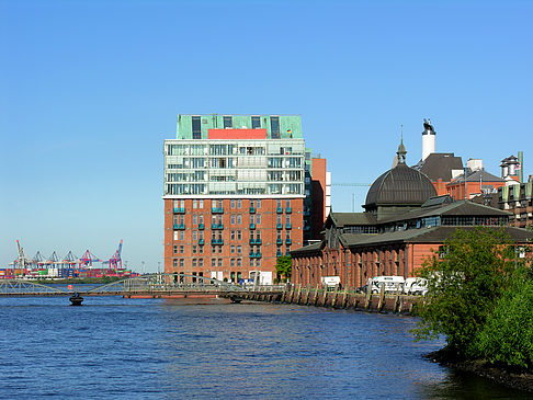 Blick auf den Hafen Foto 