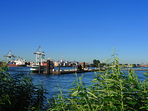 Blick auf den Hafen Foto 