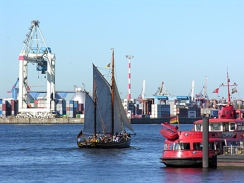 Fotos Blick auf den Hafen | Hamburg