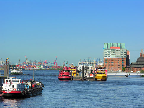 Fotos Blick auf den Hafen | Hamburg