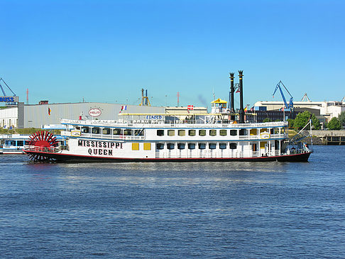 Blick auf den Hafen Fotos