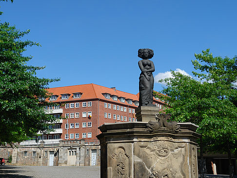 Fischmarktbrunnen Minerva Foto 