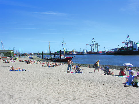 Fotos Strand und Hafen von Övelgönne | Hamburg