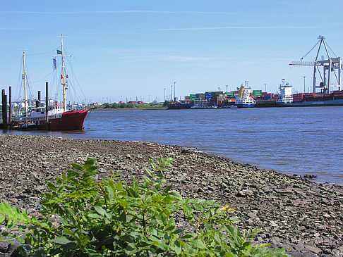 Fotos Strand und Hafen von Övelgönne | Hamburg