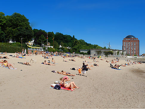 Foto Strand von Övelgönne - Hamburg