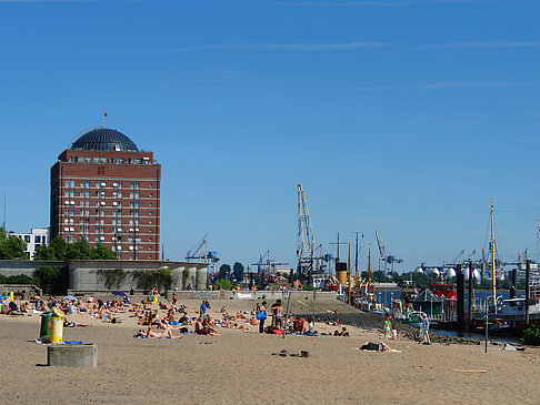 Foto Strand von Övelgönne - Hamburg