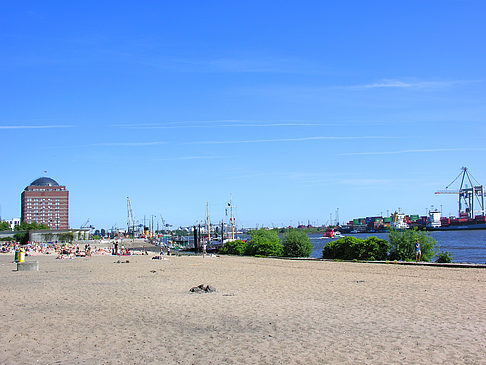 Foto Strand von Övelgönne - Hamburg