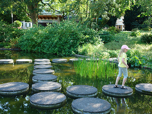 Foto Planten un Blomen - Wasserkaskaden - Hamburg