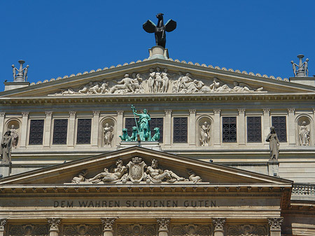 Dach der Alten Oper Fotos