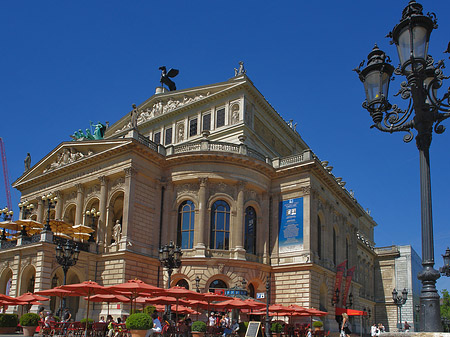 Fotos Oper mit Laterne | Frankfurt am Main