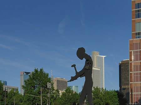 Foto Hammering Man - Frankfurt am Main