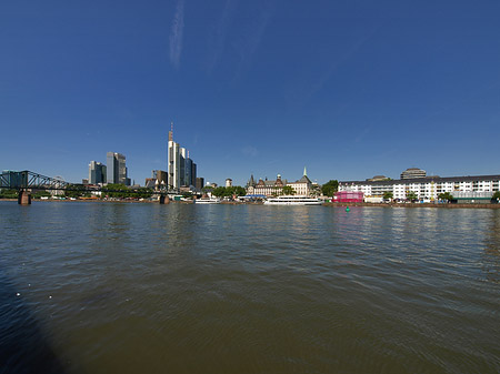 Foto Blick über den Main - Frankfurt am Main