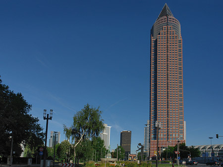 Fotos Messeturm mit Ludwig-Erhard-Anlage | Frankfurt am Main