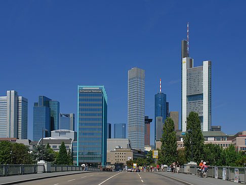 Foto Skyline von Frankfurt - Frankfurt am Main