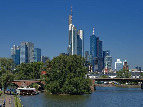 Skyline von Frankfurt Fotos