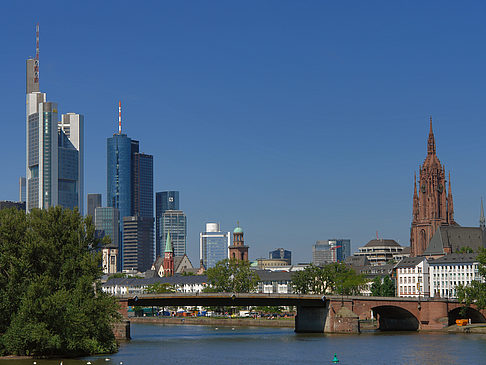 Skyline von Frankfurt Foto 