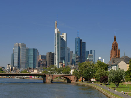 Fotos Skyline von Frankfurt | Frankfurt am Main