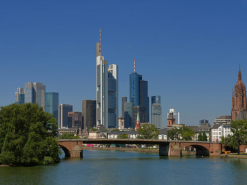 Skyline von Frankfurt Fotos