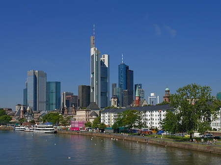 Foto Skyline von Frankfurt